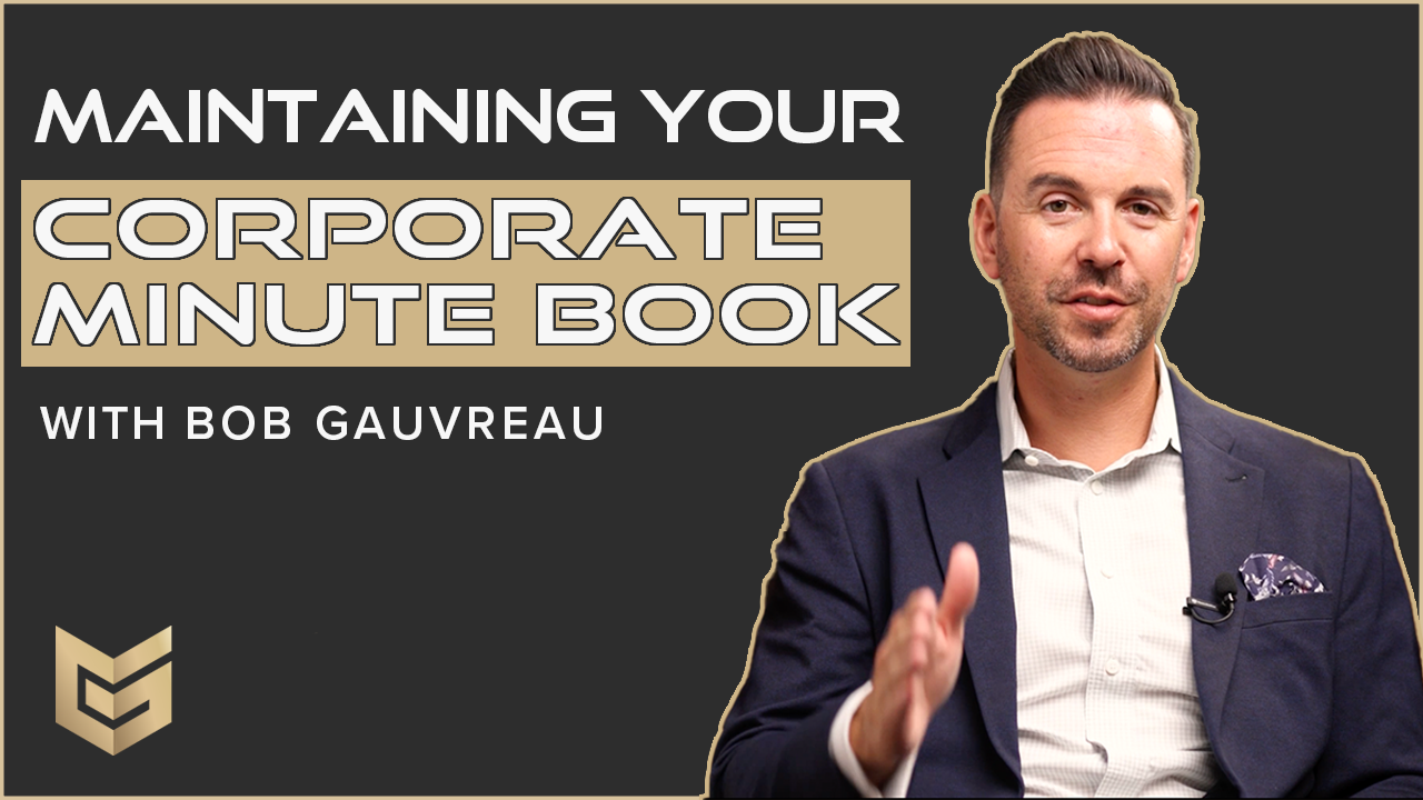 Maintaining Your Corporate Minute Book
