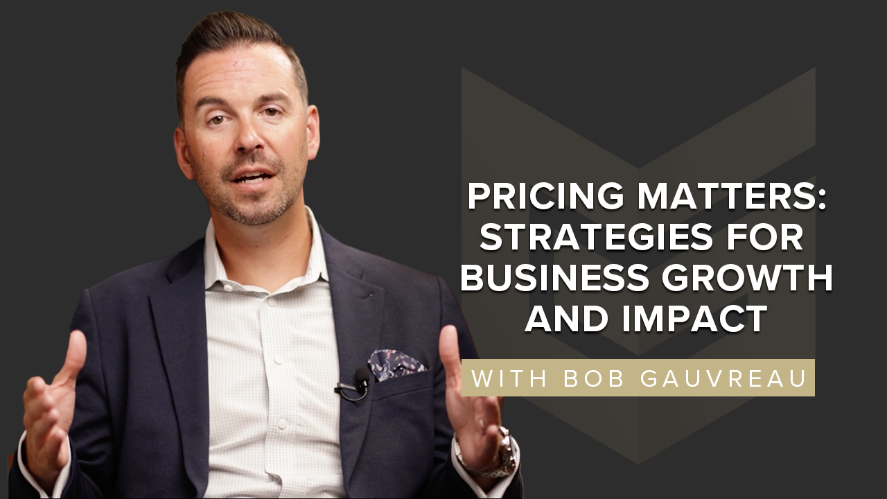 Pricing Matters: Strategies for Small Business Growth and Impact